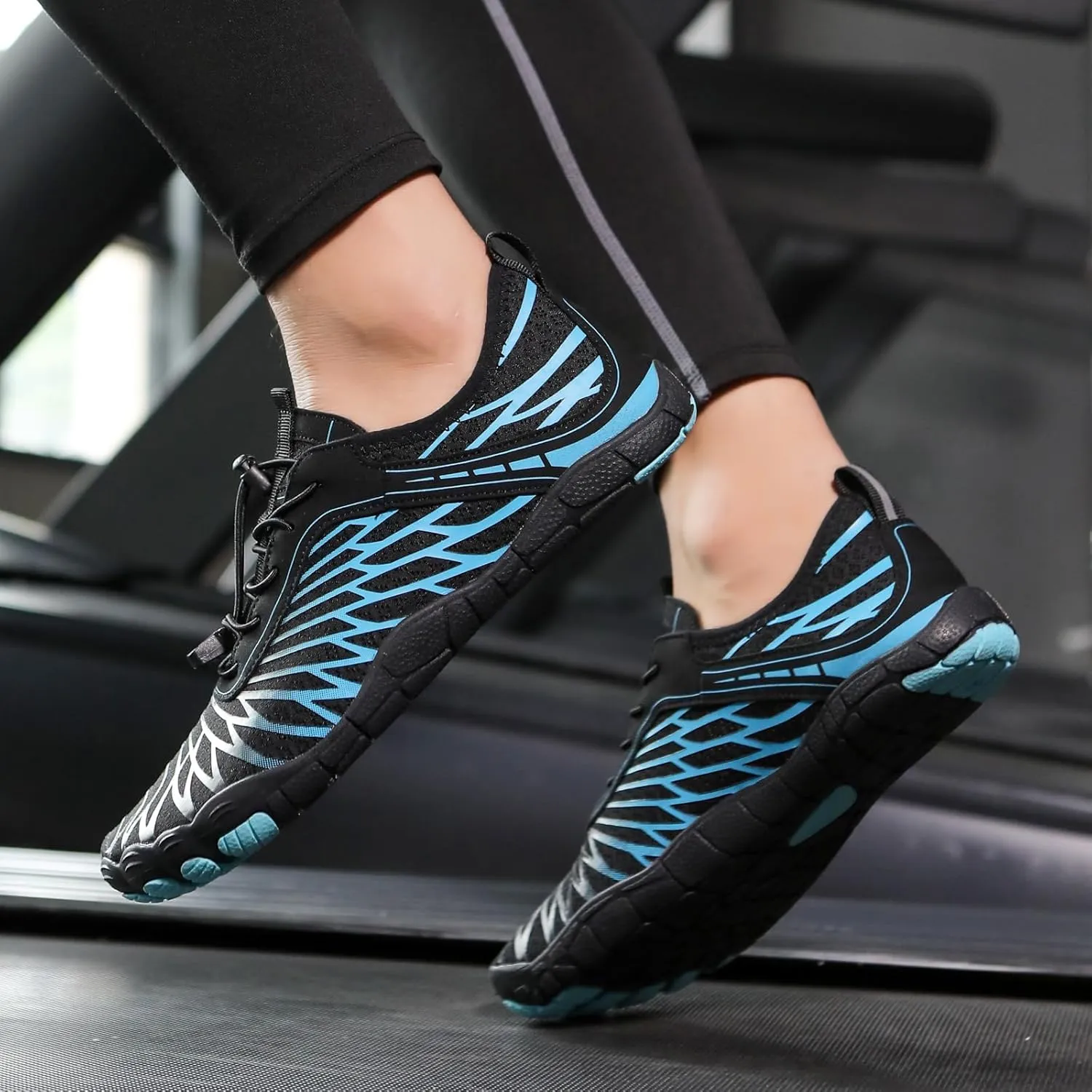 Hike Barefoot Shoes for Women Men Breathable & Non-Slip Athletic Barefoot Wide Toe Water Shoes Lightweight