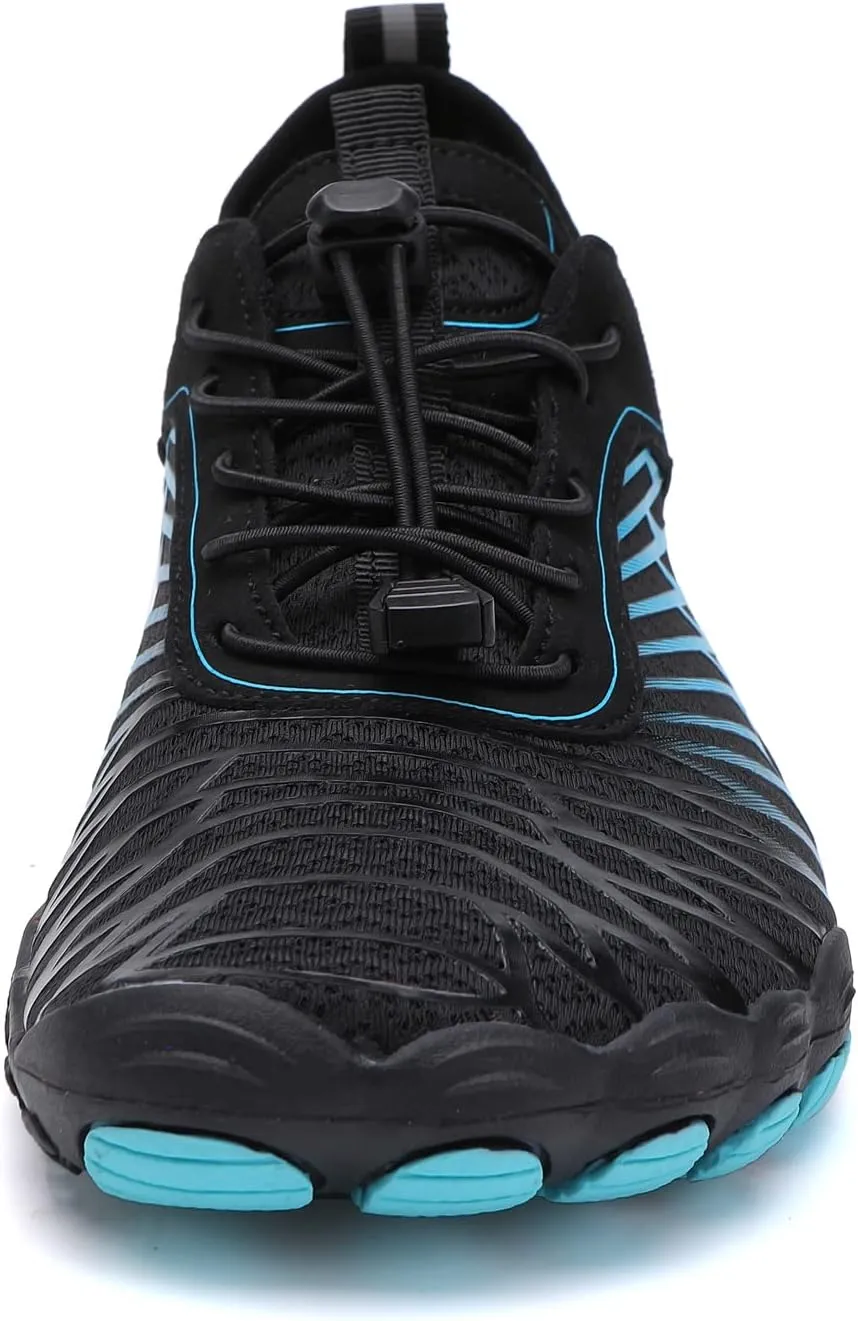 Hike Barefoot Shoes for Women Men Breathable & Non-Slip Athletic Barefoot Wide Toe Water Shoes Lightweight