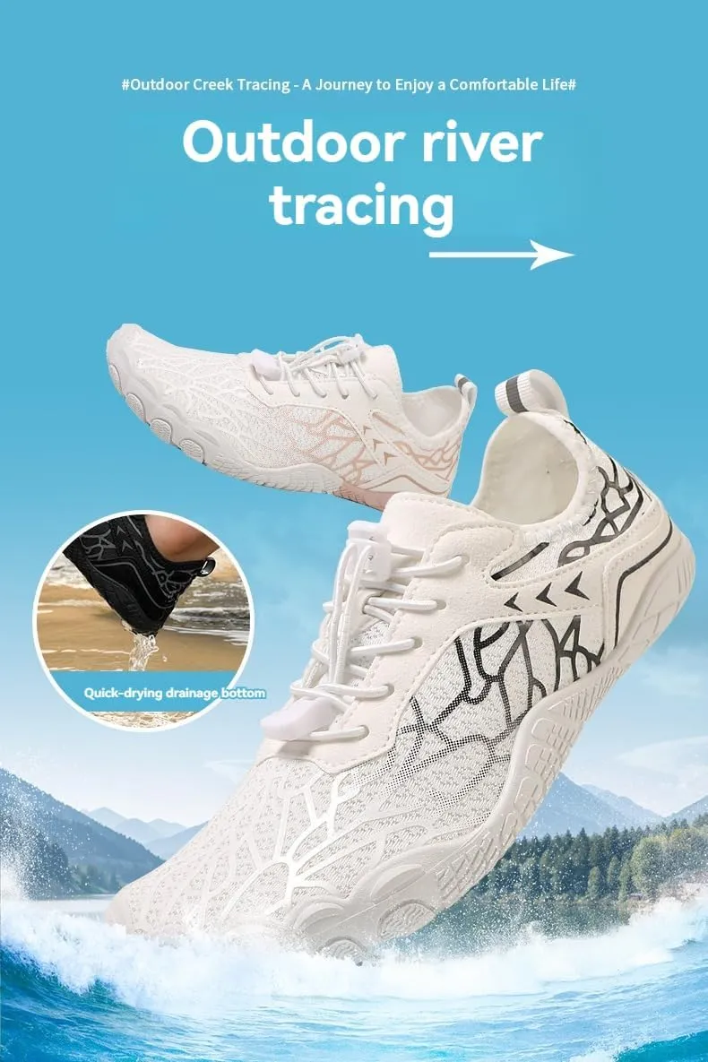 Hike Barefoot Shoes for Women Men, Wide Toe Footwear Barefoot Hiking Shoes,Pro Barefoot Shoe,Healthy & Non-Slip Breathable Barefoot Water Shoe
