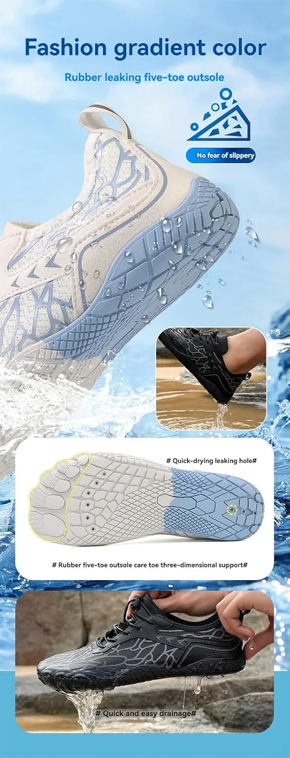 Hike Barefoot Shoes for Women Men, Wide Toe Footwear Barefoot Hiking Shoes,Pro Barefoot Shoe,Healthy & Non-Slip Breathable Barefoot Water Shoe