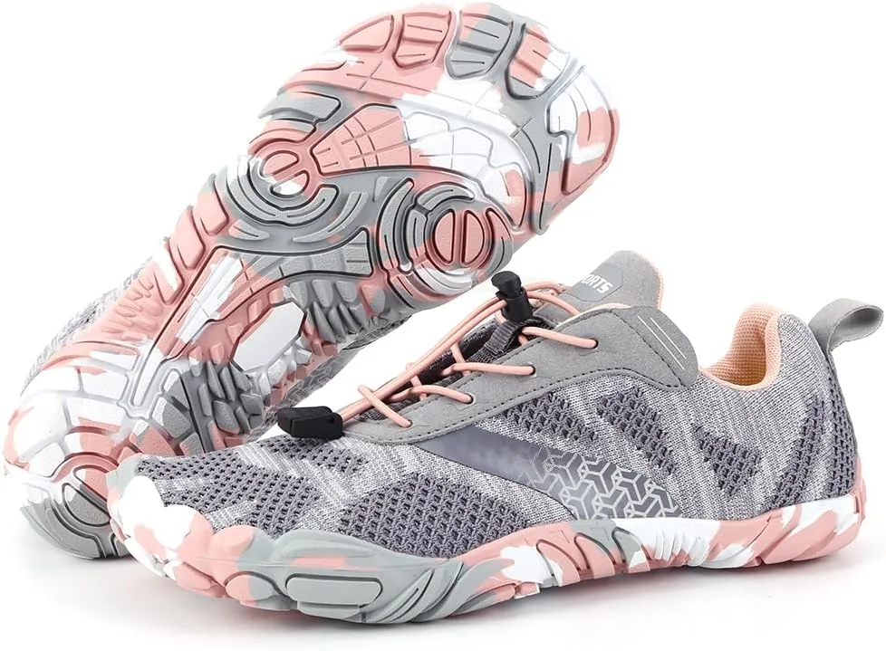 Hike Barefoot Shoes Women Men Non-Slip Healthy Barefoot Shoes Womens Mens Breathable Fashion Trail Rnning Hiking Shoe Womens Mens Wide Toe Zero Drop Shoe