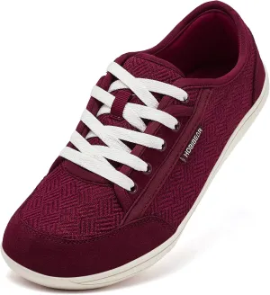 HOBIBEAR Barefoot Shoes for Women Men Zero Drop Sole Wide Toe Box Walking Sneakers