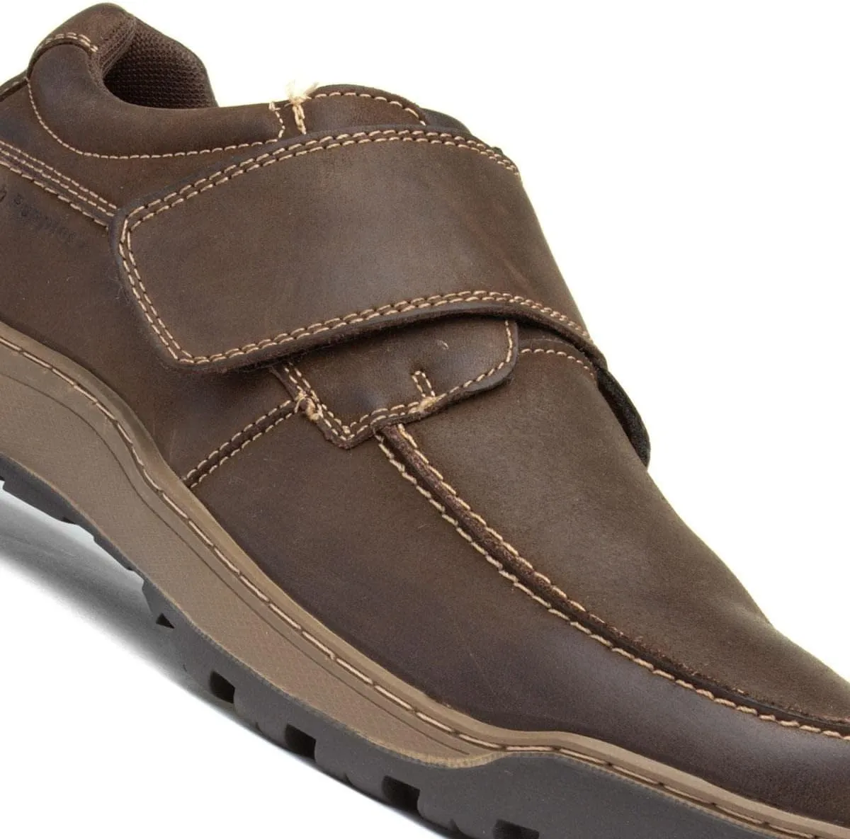 Hush Puppies Mens Classic Touch Fastening Shoes