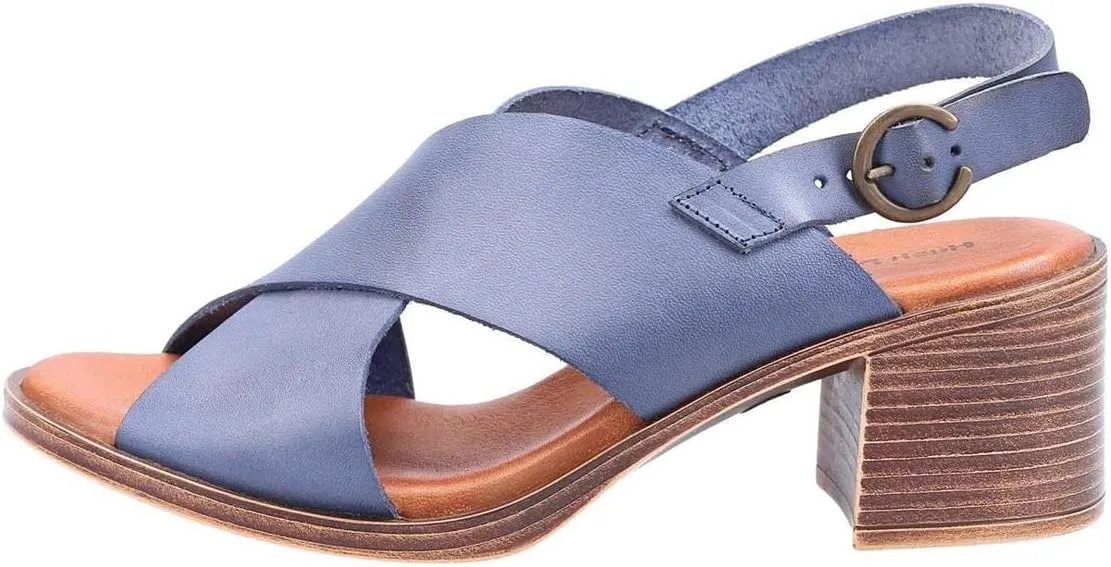 Hush Puppies Women's Ankle-Strap Heeled Sandal