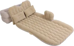 Inflatable Bed Mattress for Car Back Seat Indoor Outdoor Camping Travel Portable Air Cushion Sleeping Pad for SUV Sedan Truck Home Rest Guest Nap Use