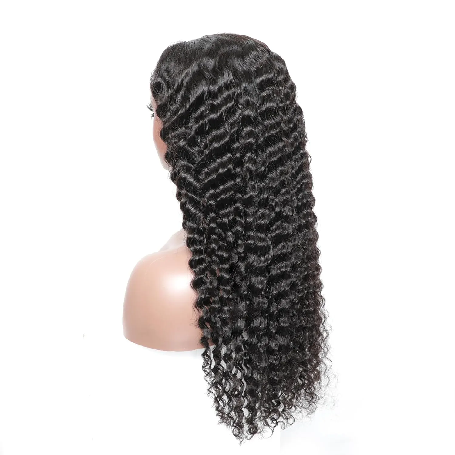 ISEE Hair Wear and Go Glueless Wig for Beginners Wigs Deep Wave Glueless Wigs Human Hair Pre Plucked New Upgraded No Glue 6x4 HD Lace Closure Wigs Human Hair for Black Women with Baby Hair 18 Inch