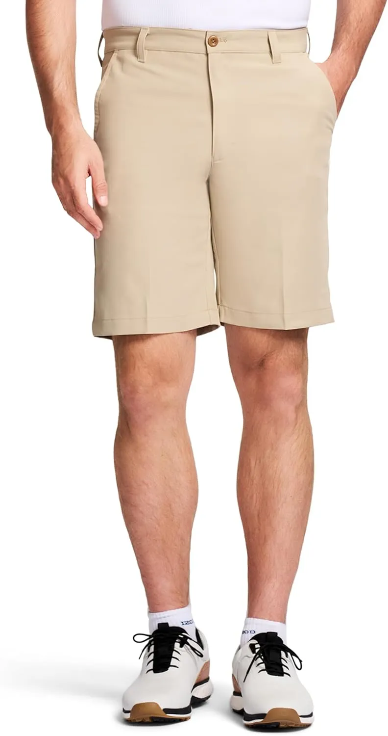 IZOD Men’s 9.5"Micro Poly Classic Fit Golf Short