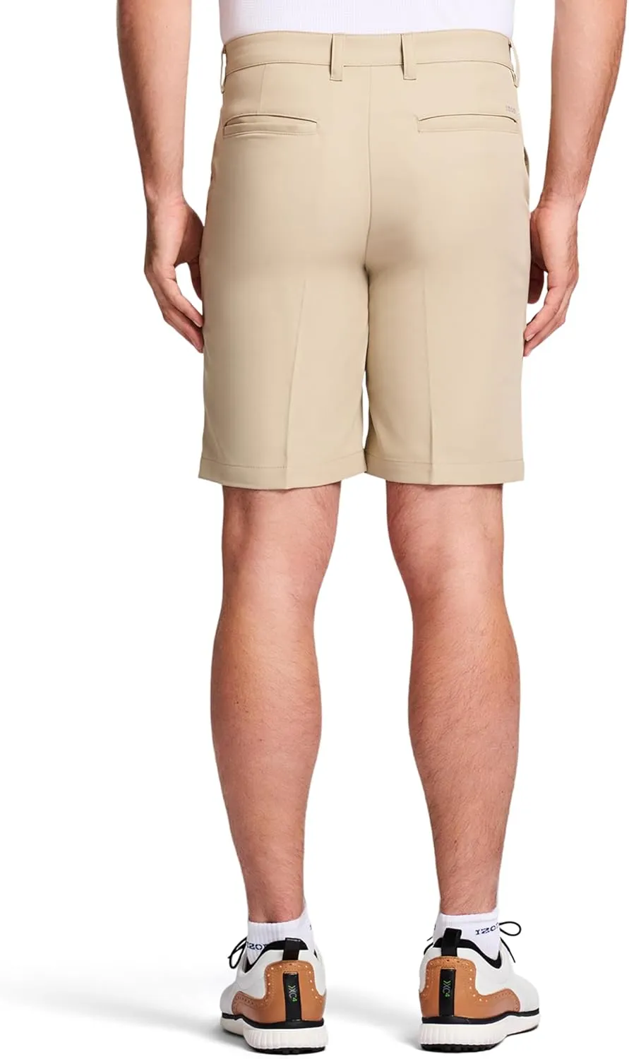 IZOD Men’s 9.5"Micro Poly Classic Fit Golf Short