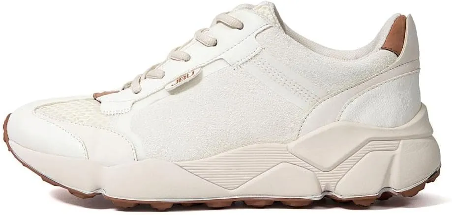 JBU Silene Women's Comfort Casual Lace Up Low Top Fashion Sneaker
