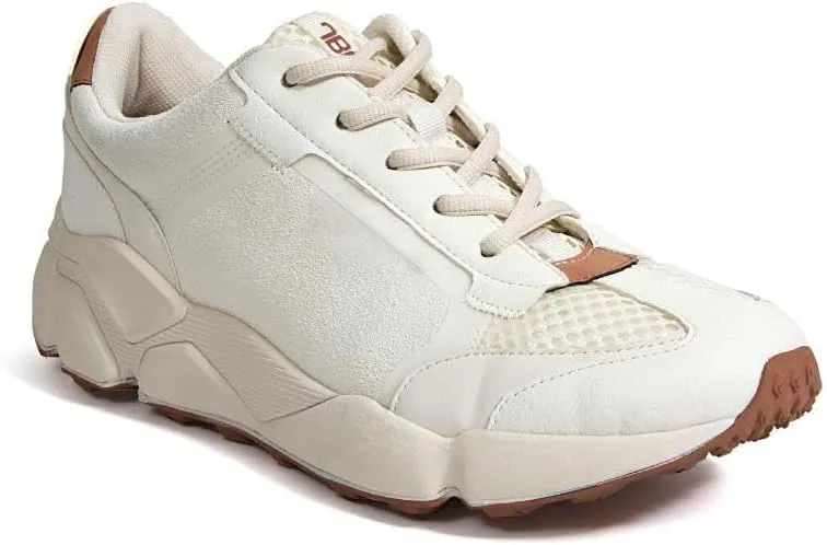 JBU Silene Women's Comfort Casual Lace Up Low Top Fashion Sneaker
