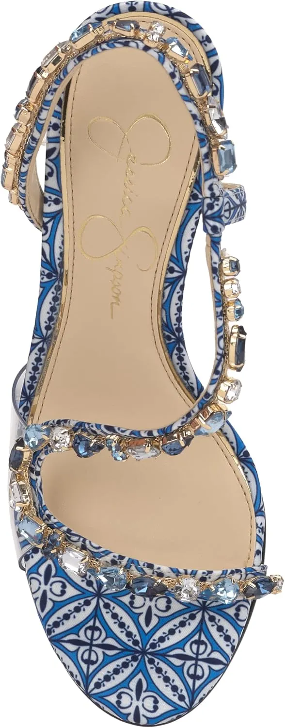Jessica Simpson Women's Jaycin Embellished Heeled Sandal
