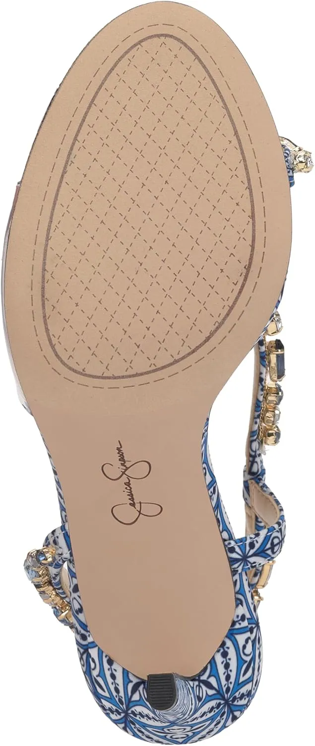 Jessica Simpson Women's Jaycin Embellished Heeled Sandal