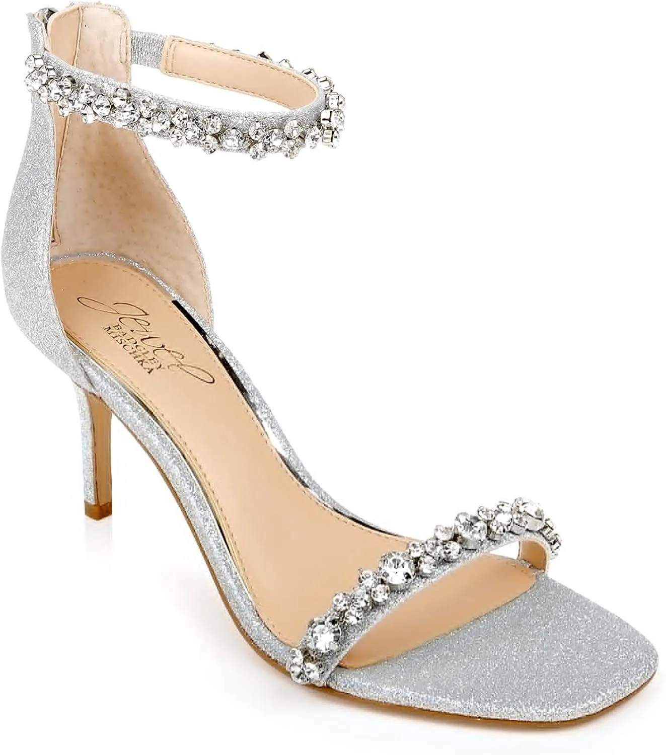 Jewel Badgley Mischka Dustyn Ankle Strap Sandal