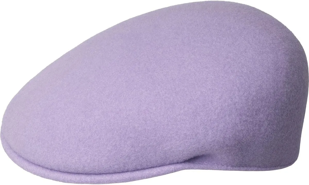 Kangol Wool 504 Hat - Warm Grey/L Ivy Caps & Flat Caps