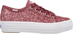 Keds Girl's Triple Up Glitter Celebrations (Little Big Kid) Sneaker