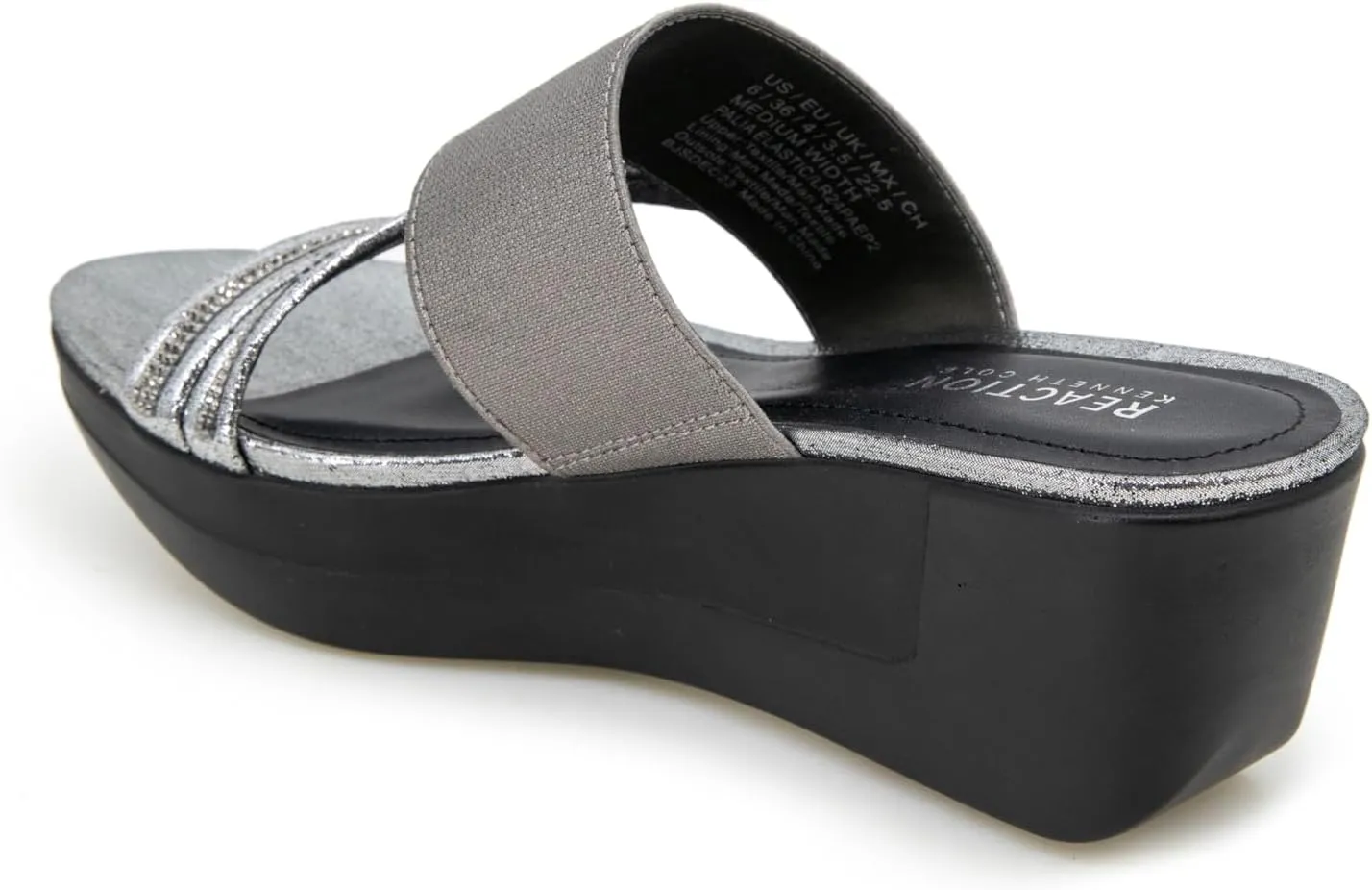 Kenneth Cole REACTION Women's Pepea Cross Jwl Wedge Sandal