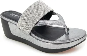 Kenneth Cole REACTION Women's Pepea Cross Jwl Wedge Sandal