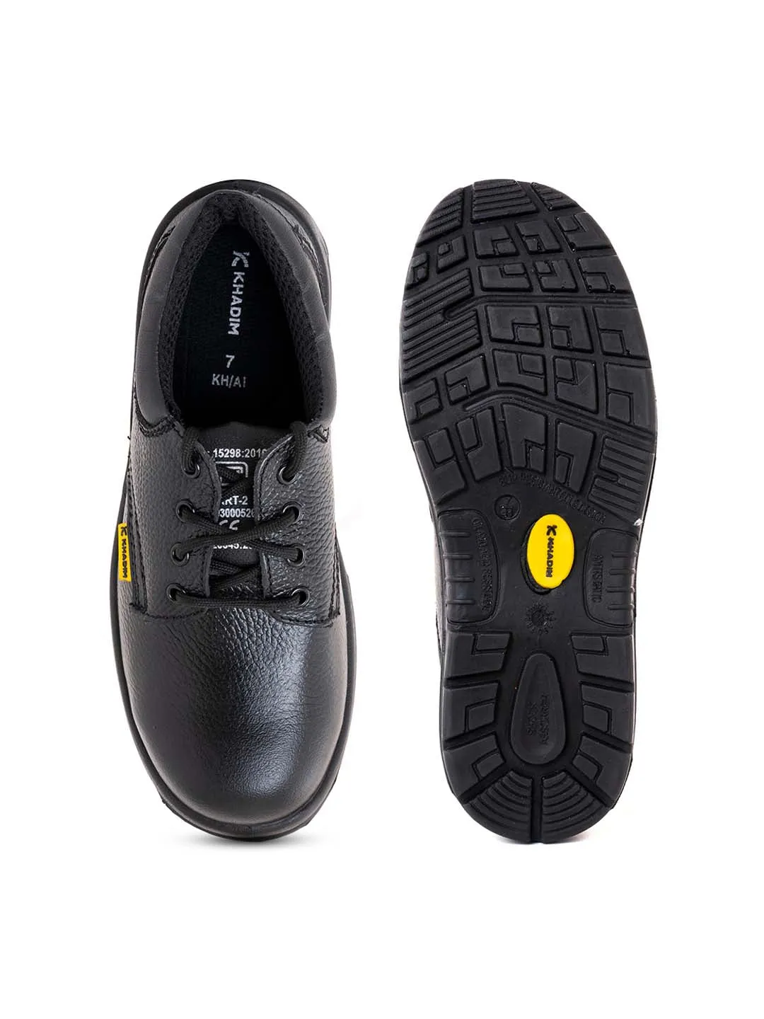 Khadim Leather Industrial Labour Safety Shoe for Men