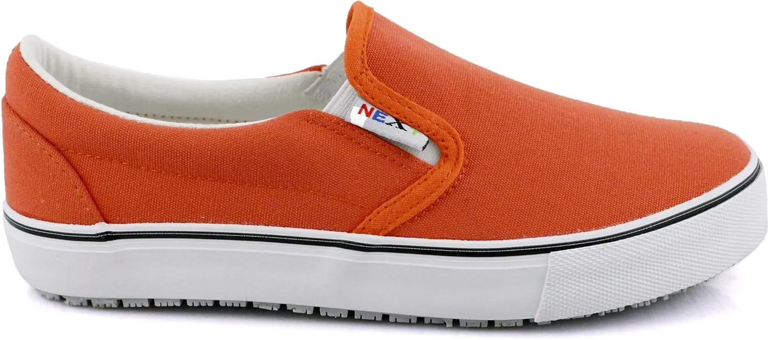Laforst Womens Nextgen Sunbrella Upper Nonslip Waitress Server Slip On Fashion Flat