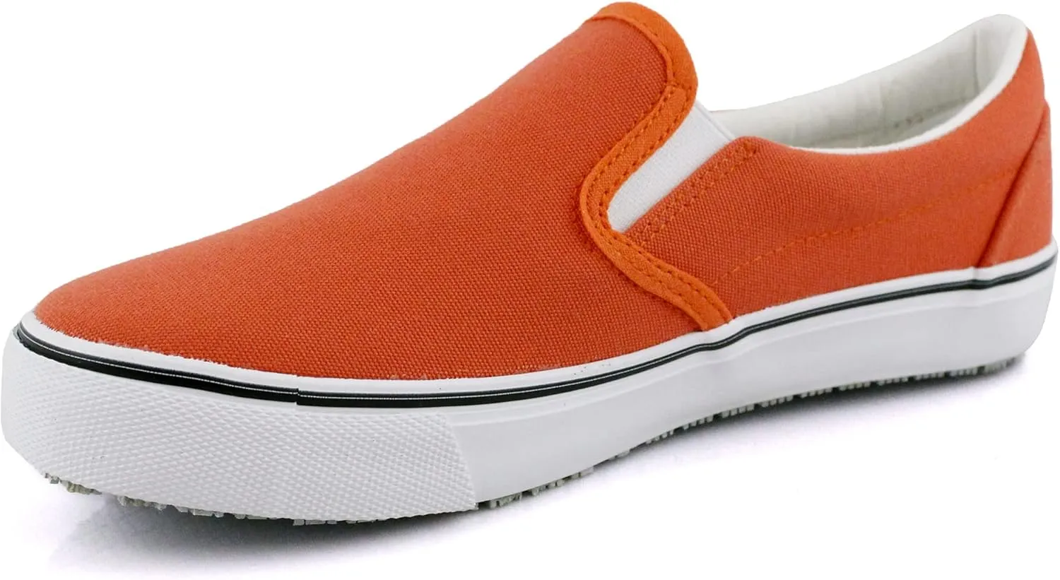 Laforst Womens Nextgen Sunbrella Upper Nonslip Waitress Server Slip On Fashion Flat