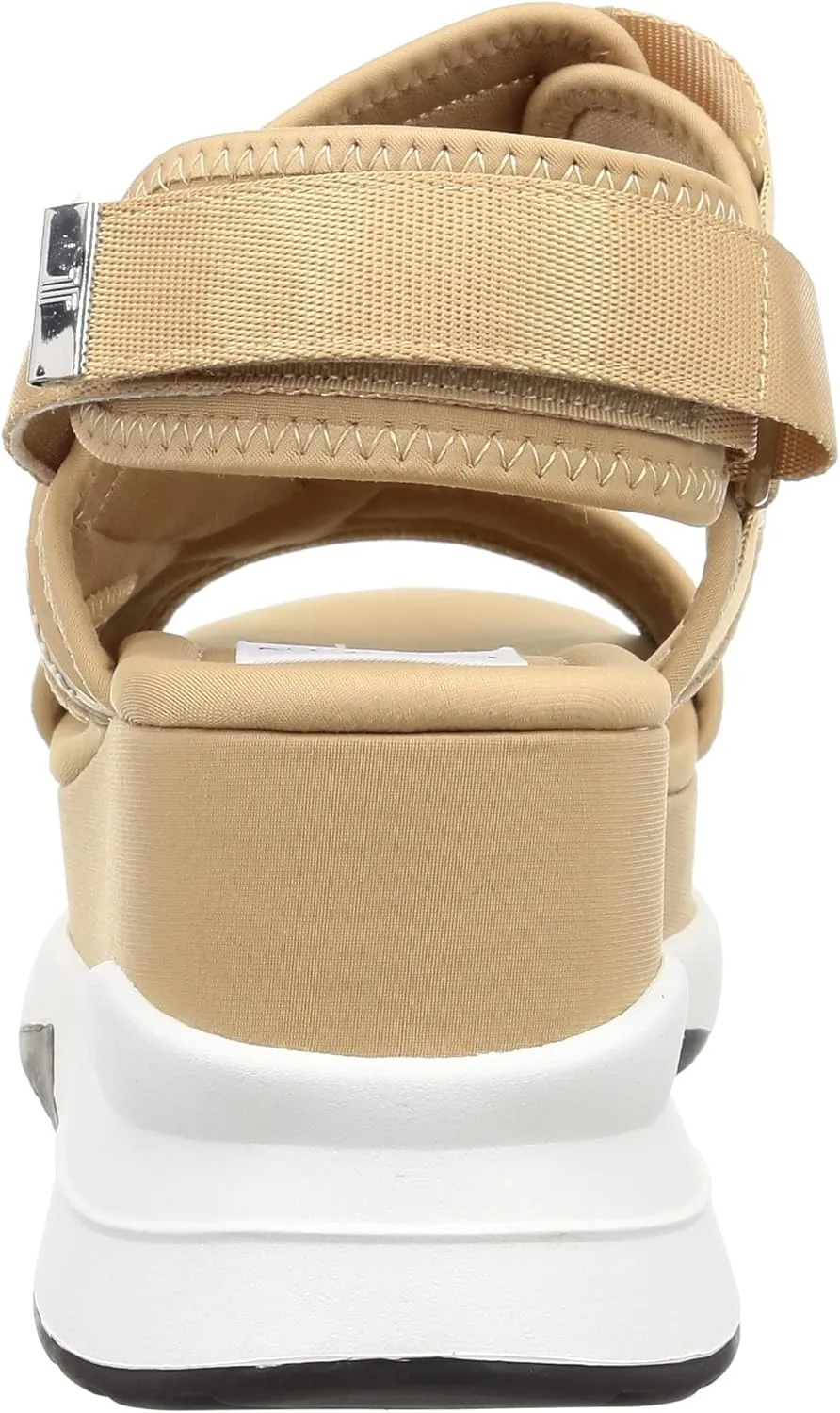 LANVIN en Bleu Women's Platform Back Strap Sandal