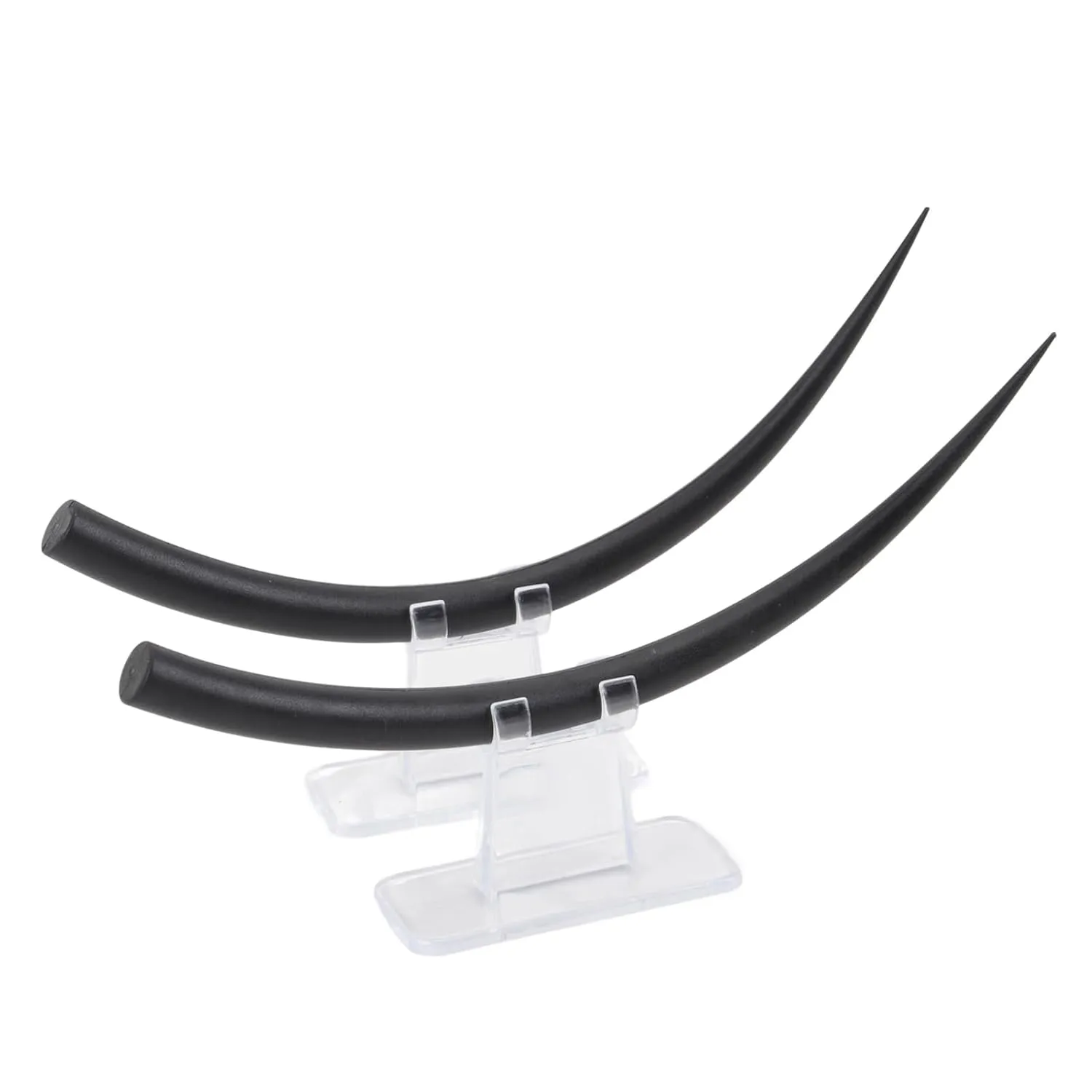 Large Eyelash Teaching Display Model B C Curl Eyelash Training Tool with Base for Beauty Schools
