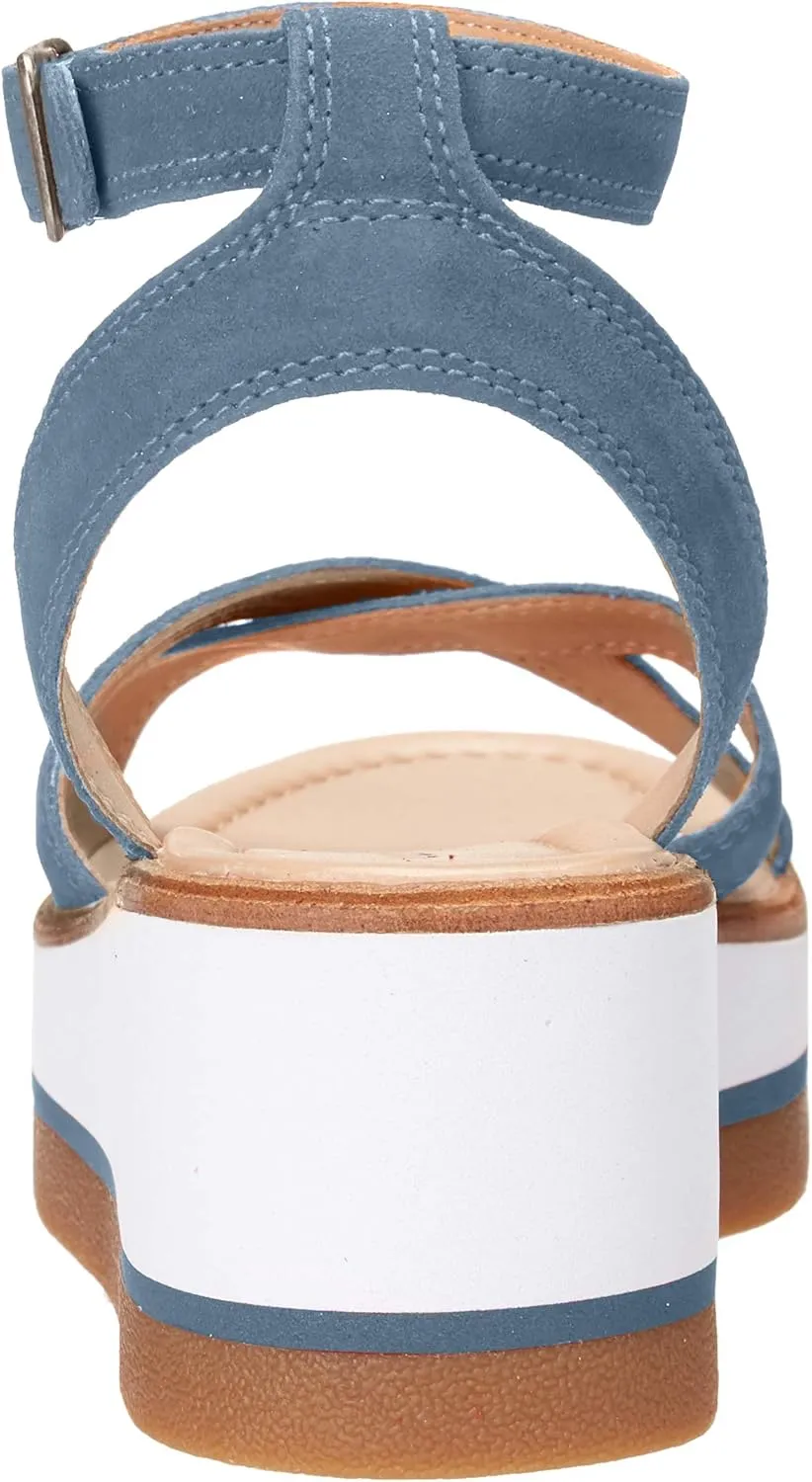 Lucky Brand Women's Tarhi Ankle Strap Wedge