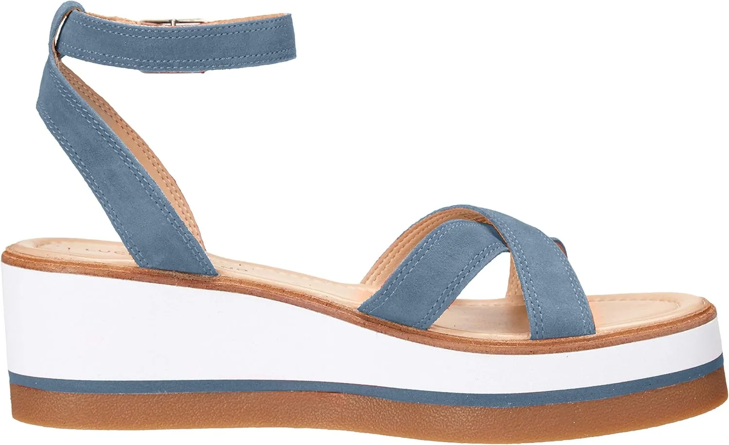 Lucky Brand Women's Tarhi Ankle Strap Wedge