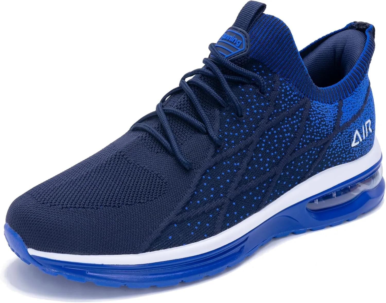 MAFEKE Mens Air Running Shoes Slip On Tennis Sneakers Lightweight Athletic Gym Jogging Fitness Sport Walking Shoes US 7-13