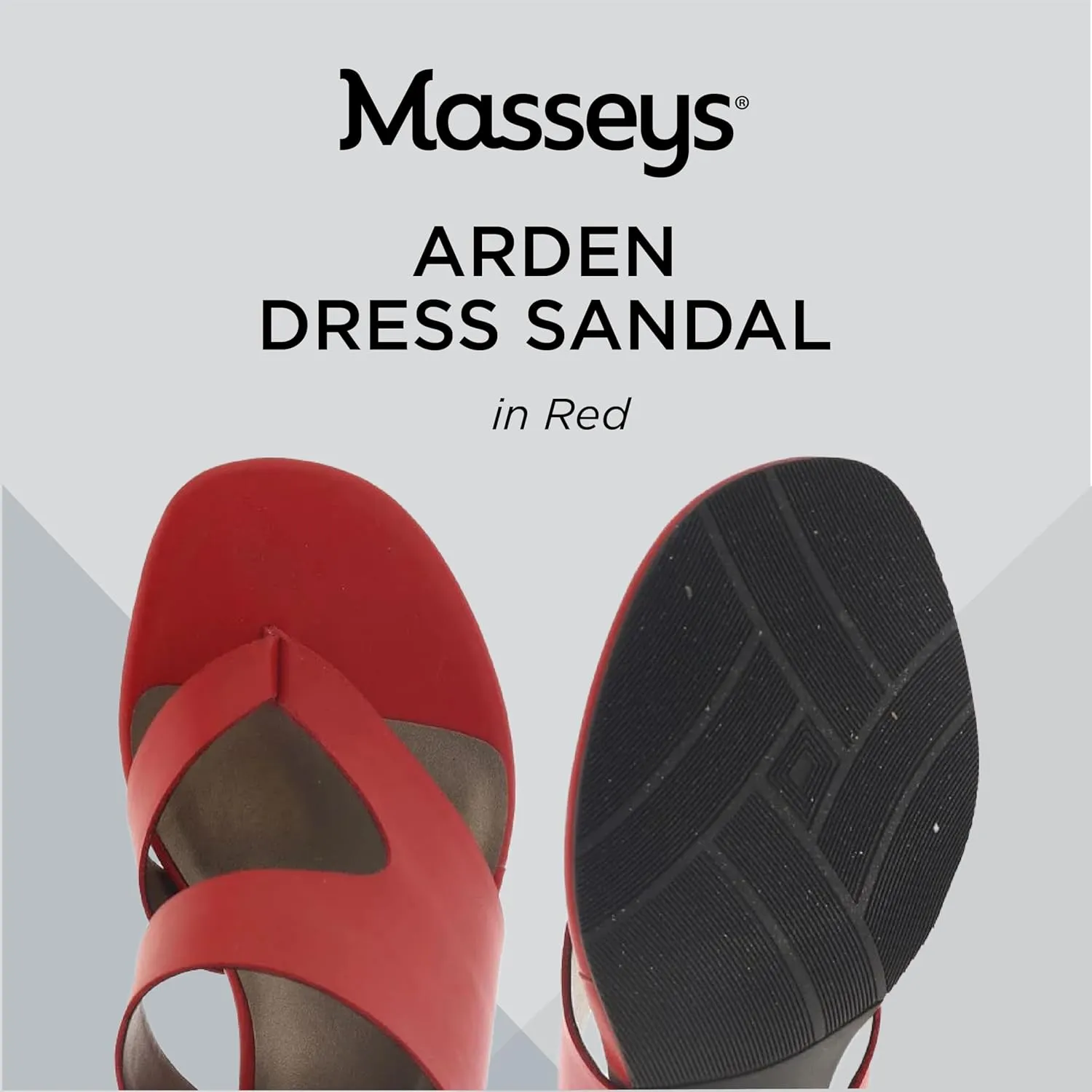 Masseys Women's Arden Low Heel Dress Sandal