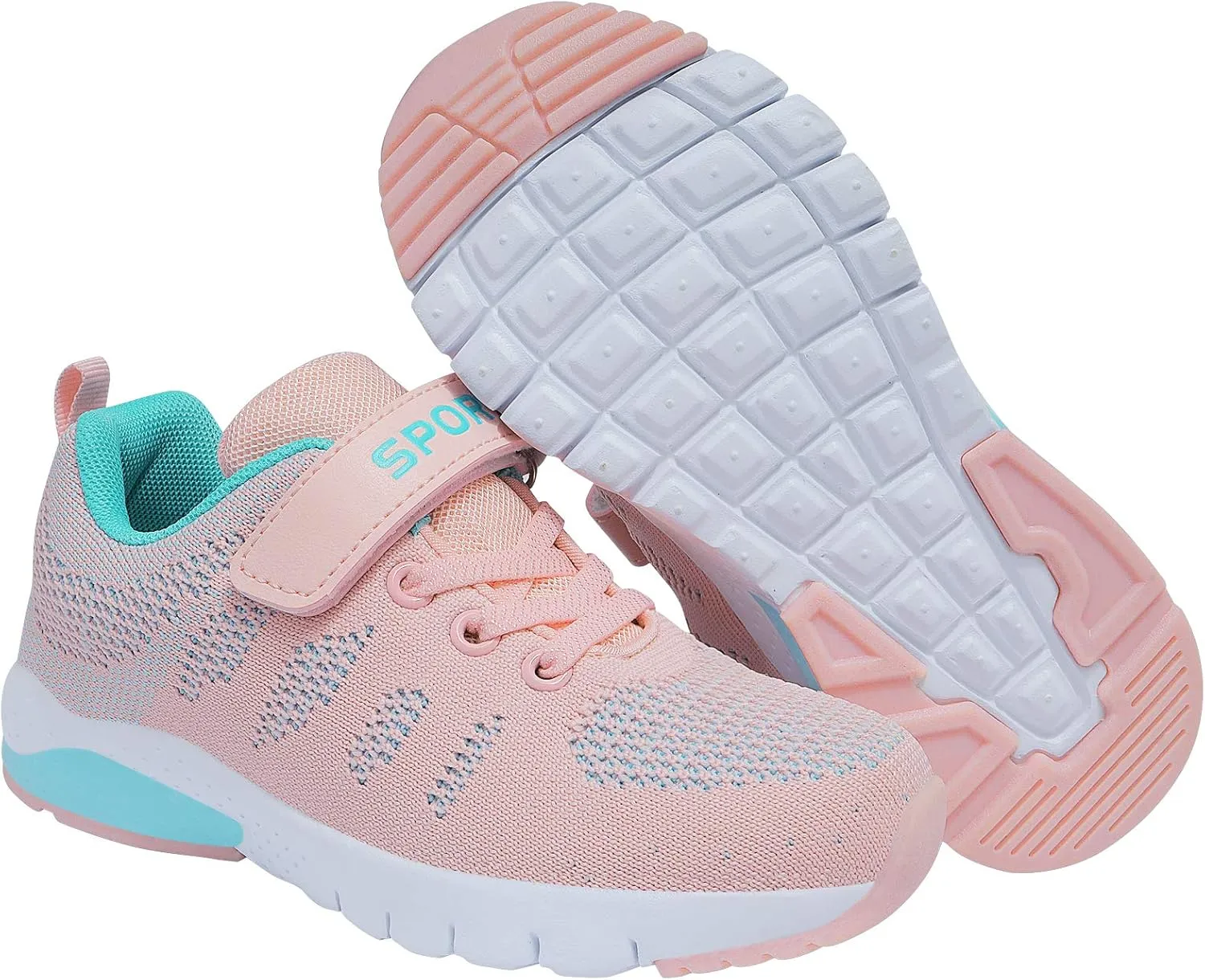 MAYZERO Kids Tennis Shoes Running Sports Shoes Breathable Athletic Shoes Lightweight Walking Shoes Fashion Sneakers for Boys and Girls