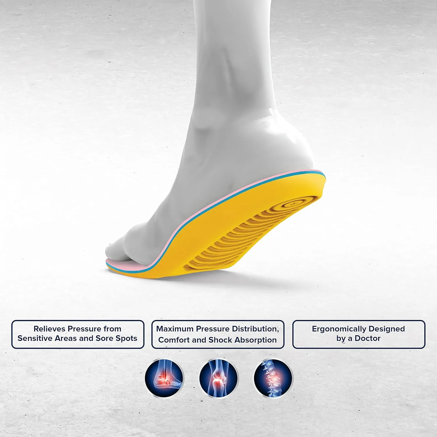 MEGAComfort DIAB-W567 PAM Diabetic Insole (Women's 5,6,7)