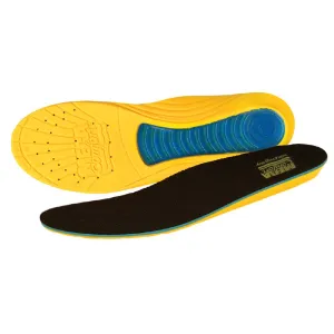 MEGAComfort MegaSole Gel Memory Foam Insoles - Ergonomic - Anti-Stink, Machine Washable - Size Mens 12-13