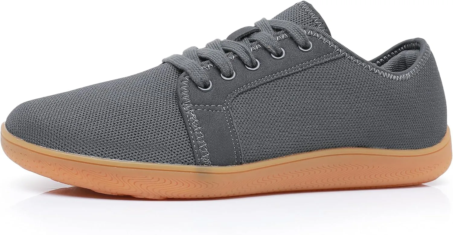 Men's Barefoot Wide Width Minimalist Shoes – Zero Drop, Ultra-Thin Flexible Sole, Extra Wide Toe Box for Natural Movement & Foot Health