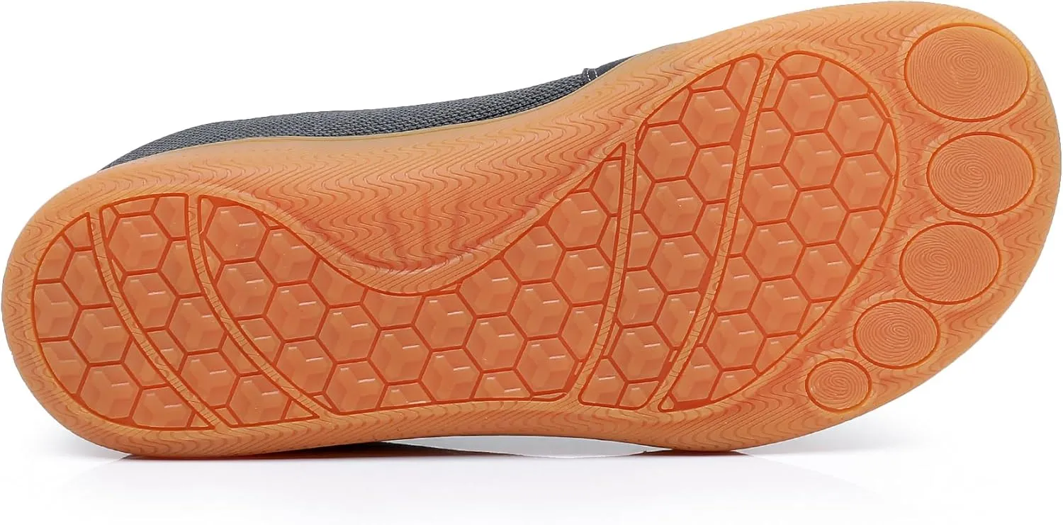 Men's Barefoot Wide Width Minimalist Shoes – Zero Drop, Ultra-Thin Flexible Sole, Extra Wide Toe Box for Natural Movement & Foot Health