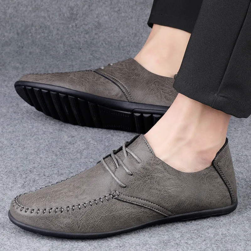 Men's Breathable Leather Shoes