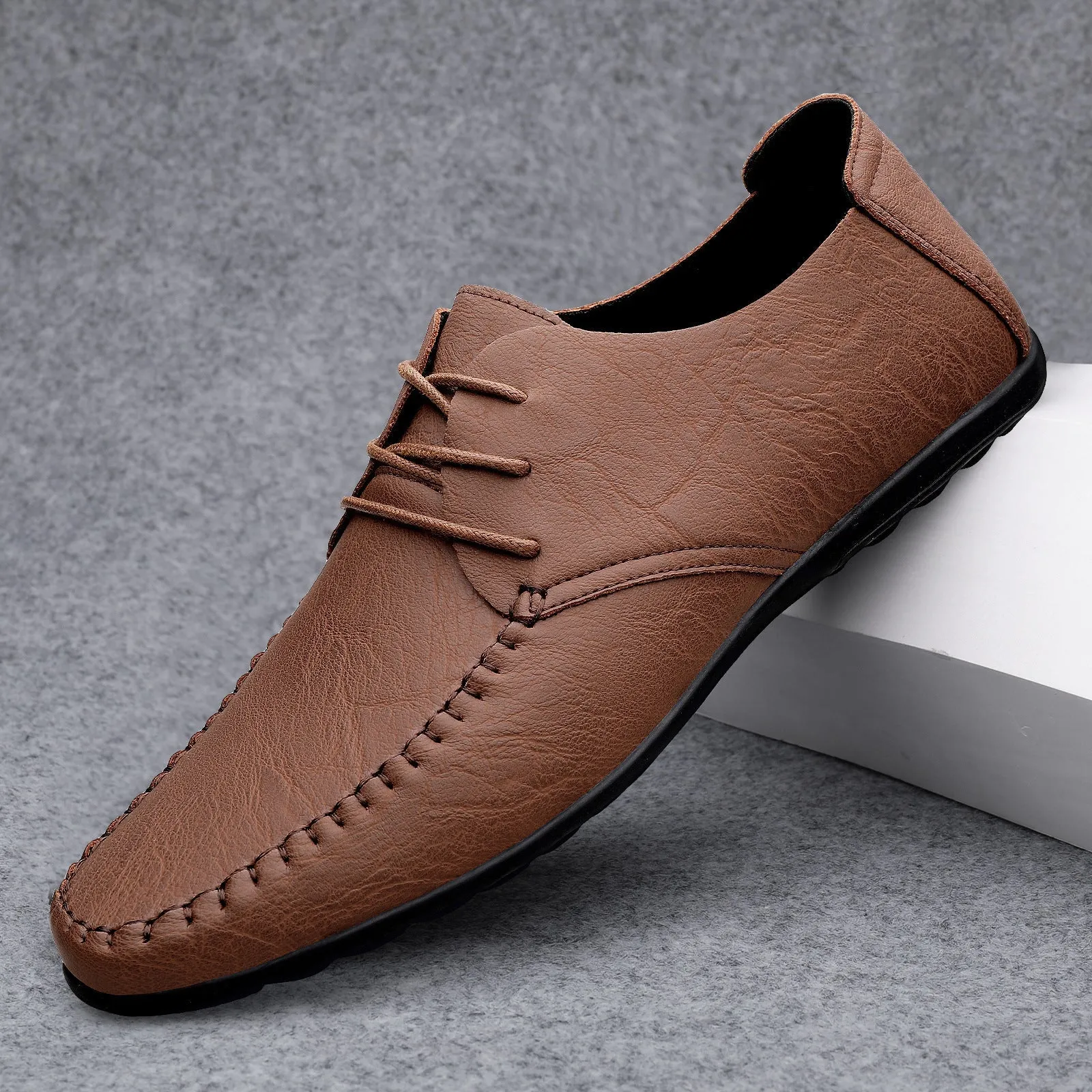 Men's Breathable Leather Shoes
