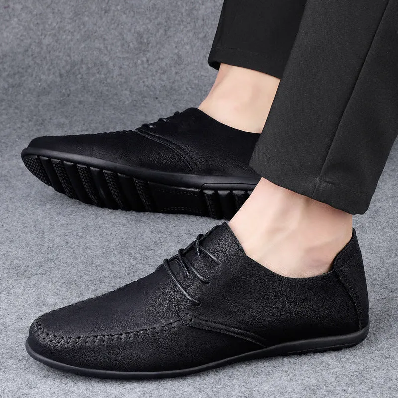 Men's Breathable Leather Shoes