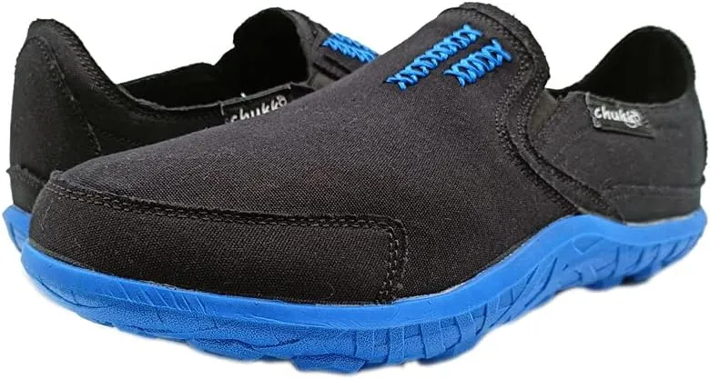 Men's Casual Canvas Slip on Loafers Leisure Flat Boat Shoes