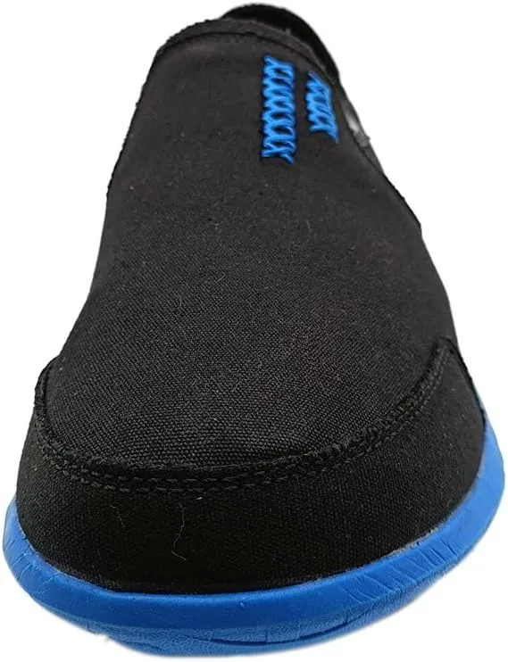 Men's Casual Canvas Slip on Loafers Leisure Flat Boat Shoes