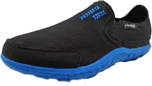 Men's Casual Canvas Slip on Loafers Leisure Flat Boat Shoes