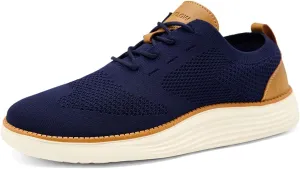 Men's Casual Dress Sneakers Oxfords Business Mesh Walking Shoes Breathable Tennis Shoe Lightweight Work Shoes Zapatos para Hombre