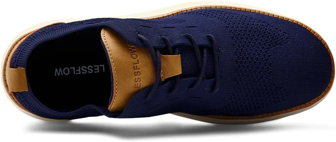 Men's Casual Dress Sneakers Oxfords Business Mesh Walking Shoes Breathable Tennis Shoe Lightweight Work Shoes Zapatos para Hombre