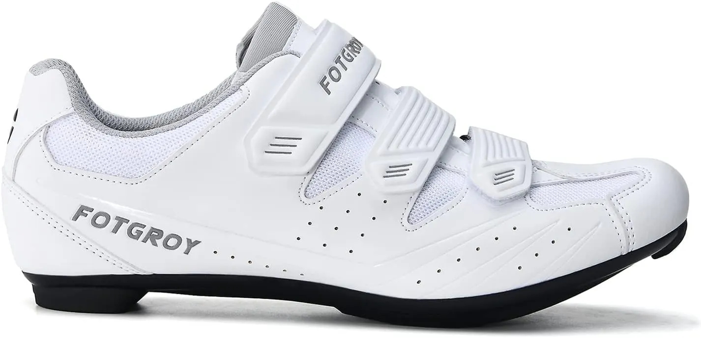 Mens Cycling Shoes Womens Peloton Shoes Compatible with SPD ARC Look Delta with Cleats, Unisex Spin Shoe Riding Indoor Road Bike Shoe