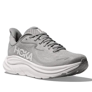 Mens Hoka Clifton 10 in Stellar Grey/Stardust