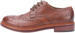 Mens Quenington Leather Goodyear Welt Lace Up Shoe Brown Size UK 11 EU 45