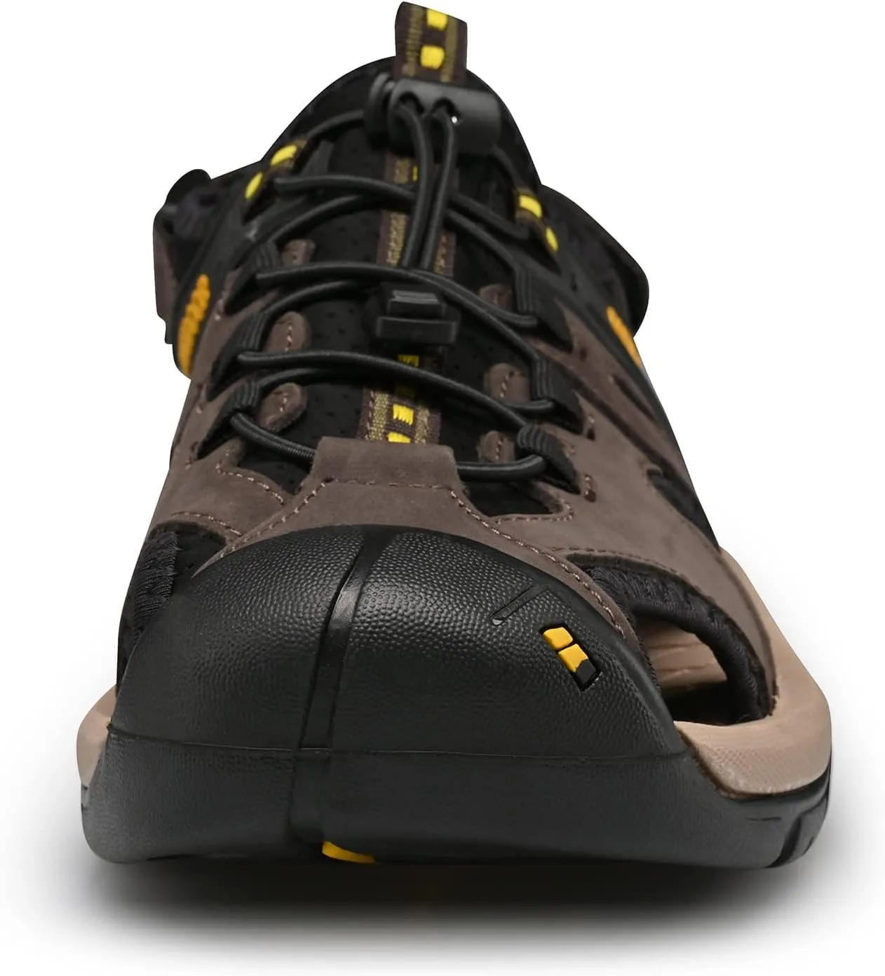 Men's Sport Sandals Outdoor Hiking Sandals Closed Toe Water Sandals Casual Lightweight Summer Breathable Beach Shoes