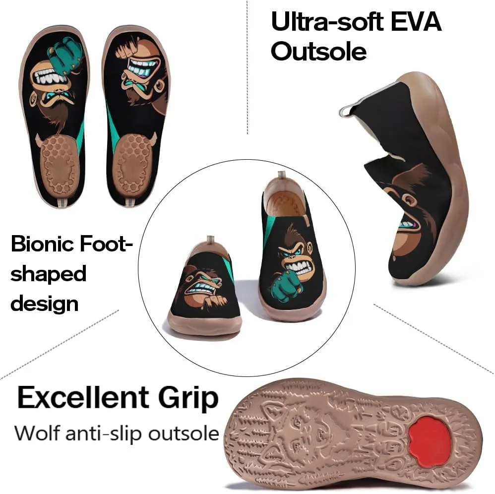 Men's Treny Slip-On City Loafers Breathable Feet Dry Knitted Travel All Day Anti Foot Sweat Walking Sneakers