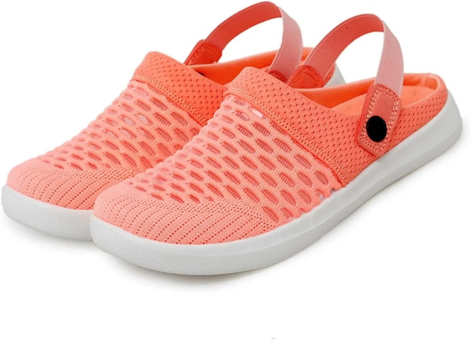 Mmoneyake Mules Clogs for Women Unisex Garden Clogs Shoes Breathable Summer Orthotic Walking Slippers Mesh Slippers Non-Slip Outdoor Beach Sandals Quick Drying Sandals Open Back Slip On Shoes