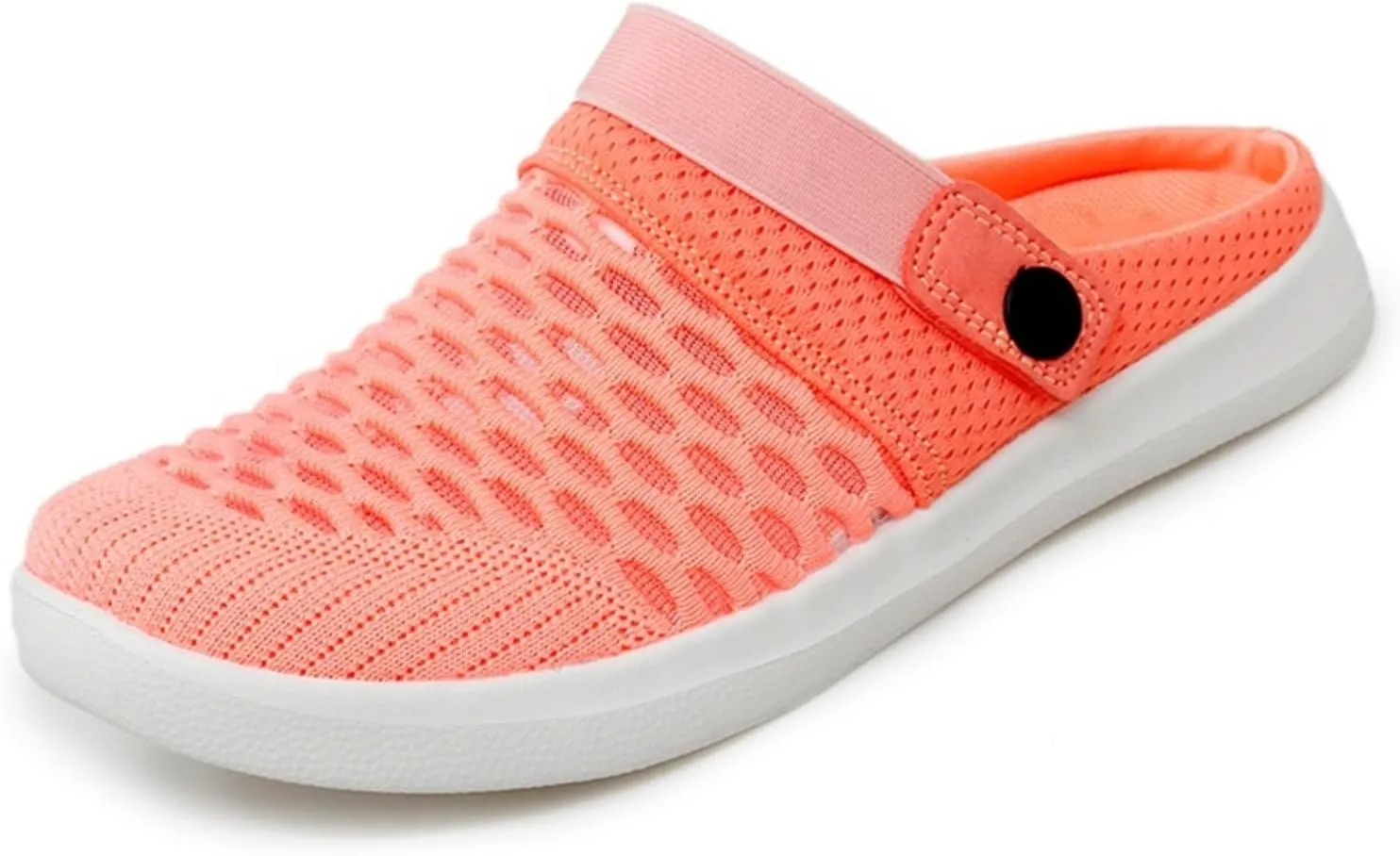 Mmoneyake Mules Clogs for Women Unisex Garden Clogs Shoes Breathable Summer Orthotic Walking Slippers Mesh Slippers Non-Slip Outdoor Beach Sandals Quick Drying Sandals Open Back Slip On Shoes